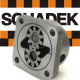 Schadek Stock Oil Pump With 21mm Gears For 3 Rivet Flat Cam Shafts In Dual Relief Beetle Engines