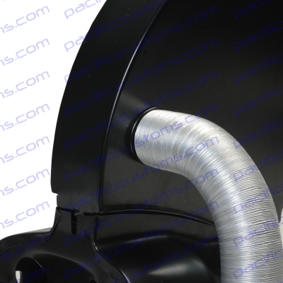 SILVER FOIL HEATER HOSE FOR FAN SHROUD TO HEATER BOXES