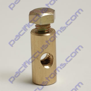 CARBURETOR BARREL NUT FOR THROTTLE LINKAGE