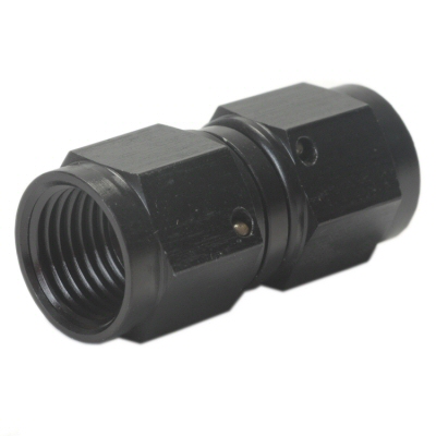 AN #8 FEMALE TO #8 FEMALE STRAIGHT SWIVEL COUPLER