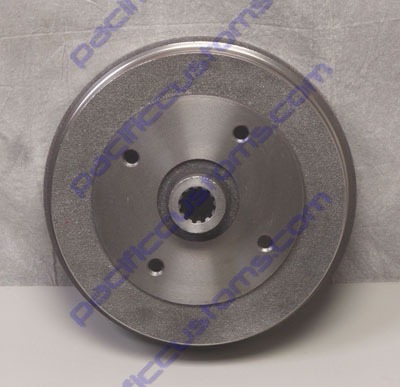 BRAKE DRUM, REAR, BEETLE 1968-1979