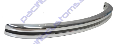 BUMPER, FRONT 1968 TO 73, TRIPLE CHROME