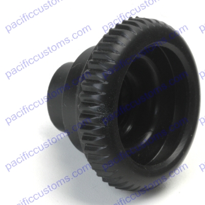 DASH KNOB, RUBBER, FOR WIPER SWITCH 1968-79