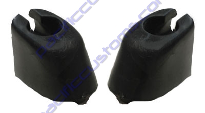CLIP, SUNVISOR, BLACK 1958-67