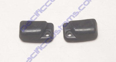 SUNVISOR CLIPS, BLACK 1968-1979 LEFT AND RIGHT