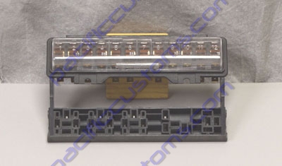 FUSE BOX WITH COVER, 12 POLE, 1970-79 BUG
