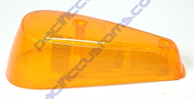 LENS, TURN SIGNAL, 1970-ON LEFT