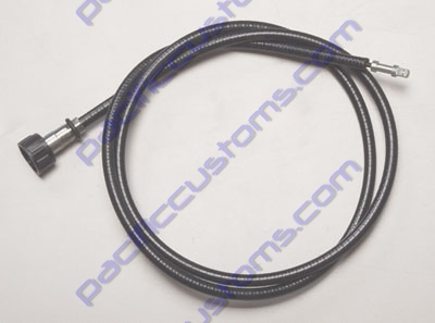 SPEEDOMETER CABLE, SUPER BEETLE 1971-74