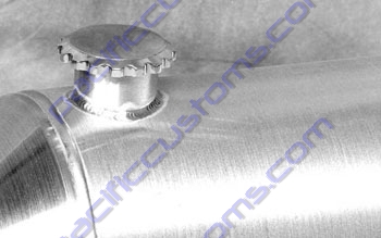 GAS CAP, BILLET, FOR ALUMINUM TANKS