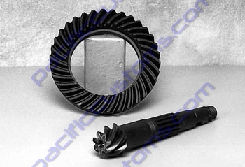 RING & PINION GEAR SET,4.86:1, SPLINED, MADE IN U.S.A.