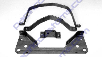 TRAMSMISSION MOUNT KIT, BUG SOLID MOUNTS AND STRAPS