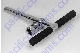 CHROME ADJUSTABLE GRAB HANDLE FOR 1.50 TUBE WITH FOAM GRIPS