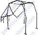 6 Point Class 11 Roll Cage 1.5 Inch .095 Wall For VW Baja Bugs, Requires Welding