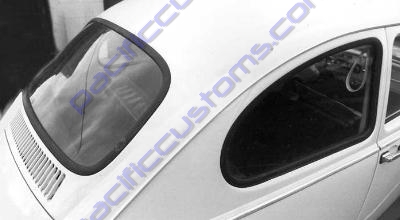 CALLOOK 4 PIECE WINDOW SEAL KIT FOR 1973 AND LATER SUPER BEETLES