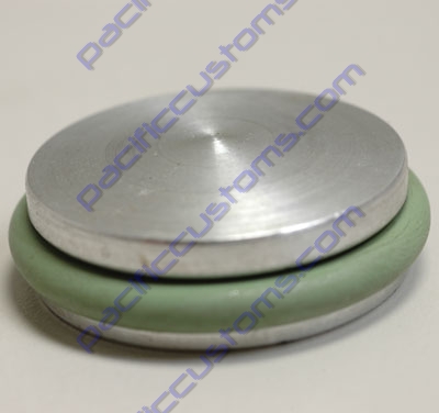 CAM PLUG WITH O-RING, BILLET