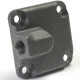 Cast Iron Oil Pump Cover For Full Flow With Single 3/8Npt Pipe Thread Outlet