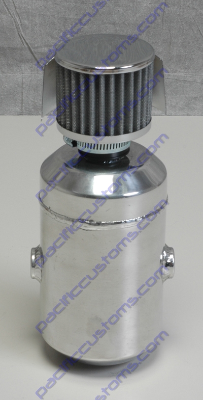 CANISTER BREATHER - NO BRACKET WITH FILTER - THREE 3/8NPT OUTLETS MADE IN TAIWAN