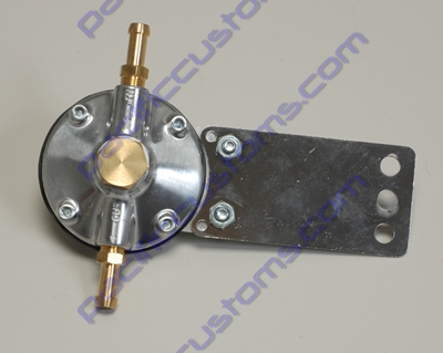 FUEL PRESSURE REGULATOR WITH ALUMINUM HOUSING