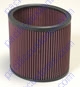 Replacement Cotton Gauze Oval Air Filter Element 4.5 Inches Wide 7 Inches Long 6 Inches Tall