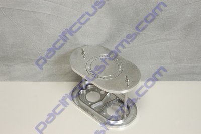 WEBER DCOE SIDE DRAFT BILLET ALUMINUM AIR CLEANER HOUSING - A.S.S. LOGO