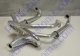 1 1/2" MERGED HEADER,CERAMIC COATED,WITH STINGER
