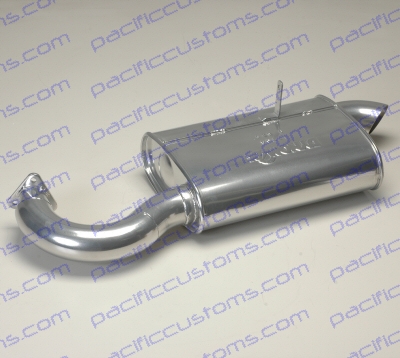 MUFFLER, FAT BOY, CERAMIC COATED, FOR AC251202/203