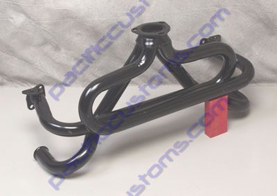 HEADER, WITH HEAT, BLACK,BAJA