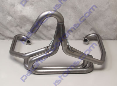 BUGGY EXHAUST, 1 5/8 UNPAINTED W/ U-BEND COLLECTOR