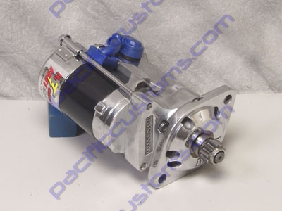 HIGH TORQUE STARTER,1.9 HP, CHROME, MENDEOLA TO 3.5ACURA