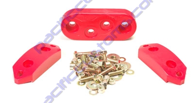 TYPE 1 BEETLE URETHANE TRANSMISSION MOUNT KIT FOR 1962 -1972 TRANSMISSIONS - 3 PIECE SET