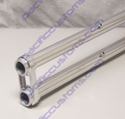AXLE BEAM, W/O TOWERS, CAST ALUMINUM