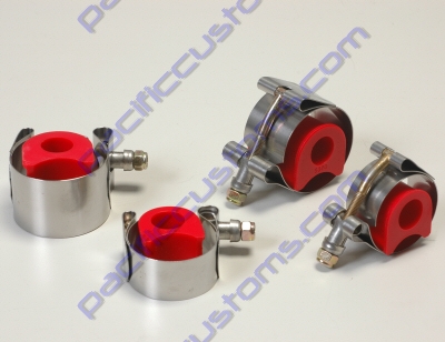 CLAMP AND BUSHING KIT FOR STOCK FRONT SWAY BARS