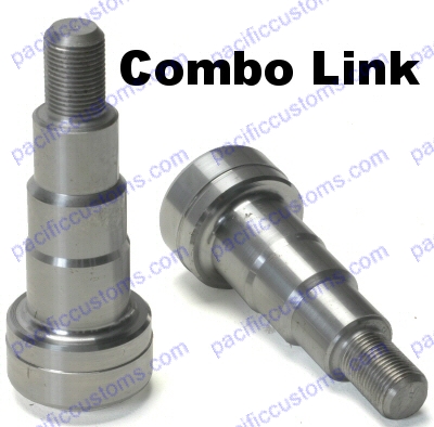 CHROMOLY COMBO LINK SPINDLE SHAFTS - 1 PAIR MADE IN CHINA