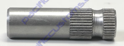 SPLINED STUB, FOR 5/8
