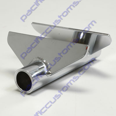 BRACKET, CHROME, W/ BRONZE BUSHING FOR 3/4