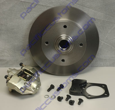 SUPER BEETLE 4 LUG FRONT DISC BRAKE KIT
