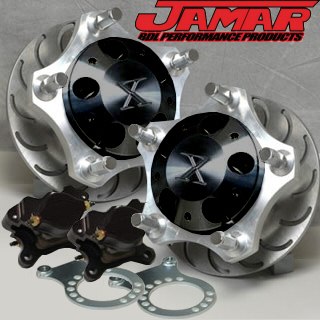 JAMAR FRONT DISC BRAKE KIT, PRO-X SERIES WITH WILWOOD CALIPERS