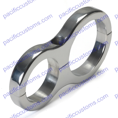 BILLET ALUMIUM SHOCK RESERVOIR CLAMP FOR 1.50 TUBE TO 2.00 RESERVOIR - NARROW STYLE
