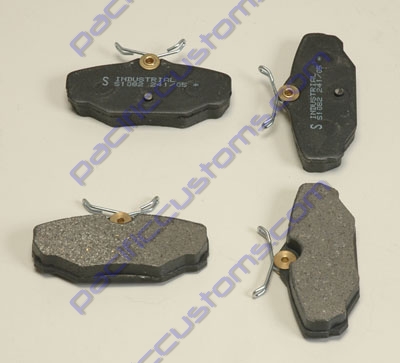 PADS, REPLACEMENT FOR CALIPER WITH EMERGENCY BRAKE