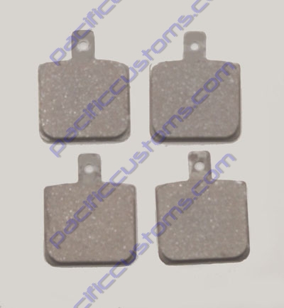 JAMAR BRAKE PADS, SQUARE STYLE FOR 2 PISTON CALIPER