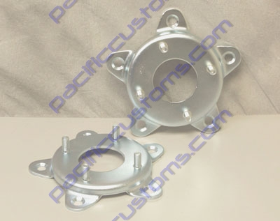 WHEEL ADAPTERS, 5 LUG VW BEETLE ( 205mm BOLT PATTERN ) DRUM TO 4 LUG VW BEETLE (130mm BOLT PATTERN)