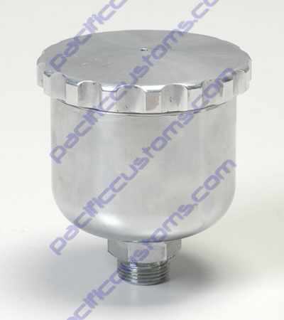 CHROME RESERVOIR FOR MANX BUGGY MASTER CYLINDERS OR STOCK TYPE 2 VW BUS UP TO 1966 MASTER CYLINDERS