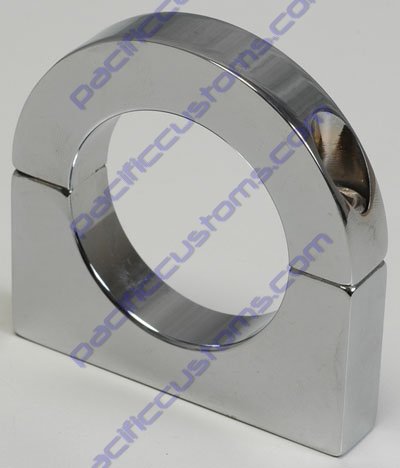 BILLET ALUMINUM CLAMP ON UNIVERSAL SMALL BRACKET FOR 1.75 TUBE WITH 1/4-20 BOLT HOLES 1 INCH APART C