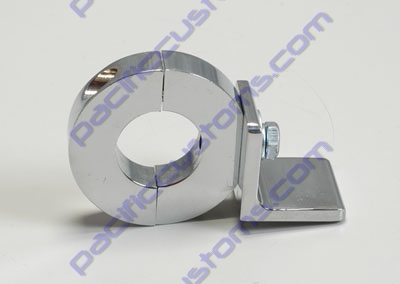 FOOT STOP, BILLET ALUMINUM CLAMPS TO 1
