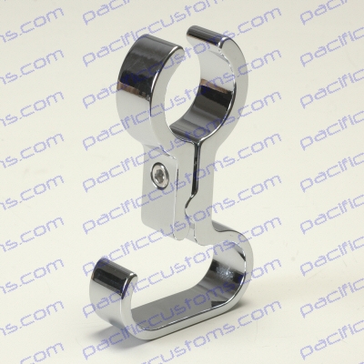 BILLET ALUMINUM HEADSET HANGER FOR ONE HEADSET CLAMPS ON TO 1.75 TUBE