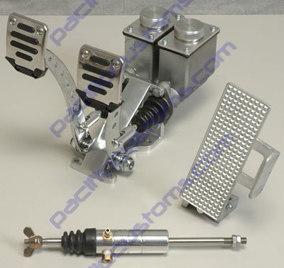 PEDAL ASSEMBLY WITH GAS PEDAL, TALL RECTANGULAR RESERVOIRS 3/4