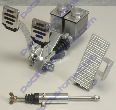 PEDAL ASSEMBLY WITH GAS PEDAL, TALL RECTANGULAR RESERVOIRS 3/4