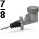 Replacement 7/8 Round Master Cylinder For Girling Or Neal Or Pedals