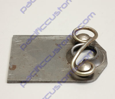 DZUS SPRING AND PLATE ONLY FOR FIBERGLASS