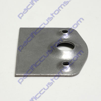 DZUS PLATE FOR DZUS BUTTON WITHOUT SPRING FOR SHEET METAL - STANDARD LENGTH